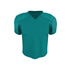 Badger Sport Youth Pro Game Football Jersey, Sizes 2XL-4XL (A00200-058708), Color 'Teal/Burnt Orange'